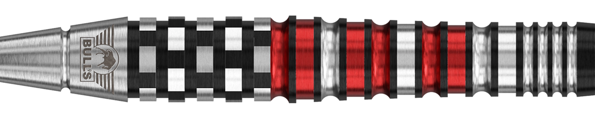 Bull`s NL Smoke Red Flare CP Steeldart 90%