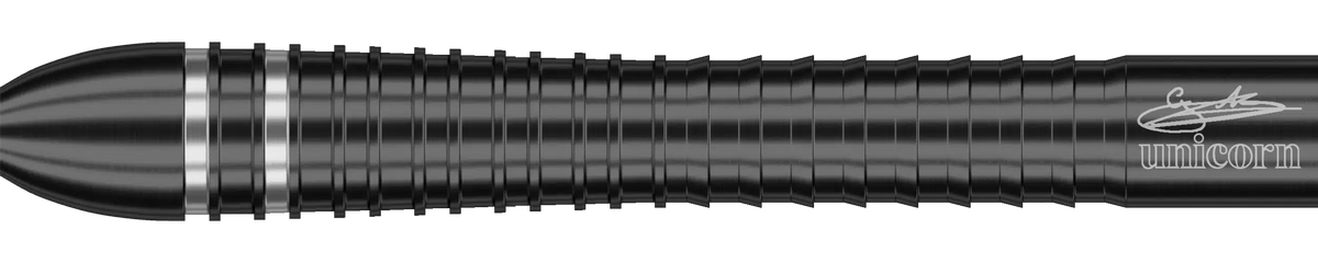 Unicorn Gary Anderson Phase 6 Noir Steeldart 90%