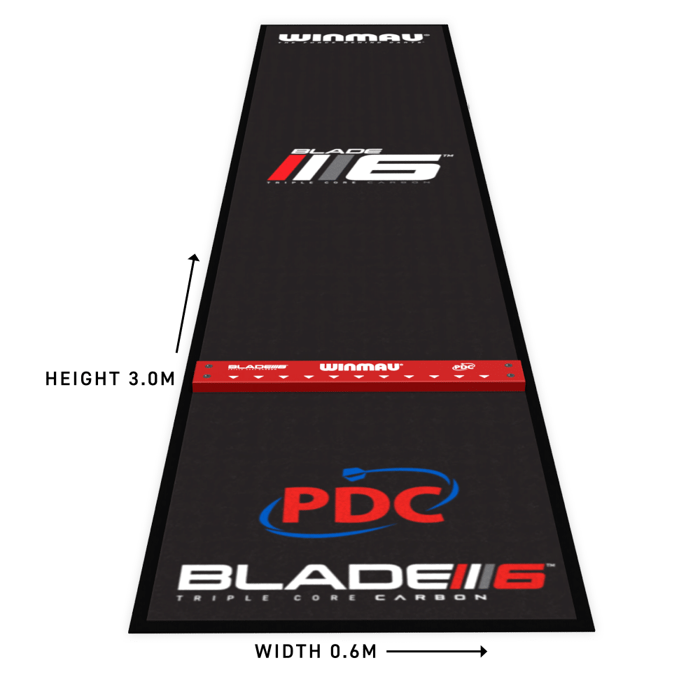 Winmau Pro Zone PDC Dart Mat with Oche