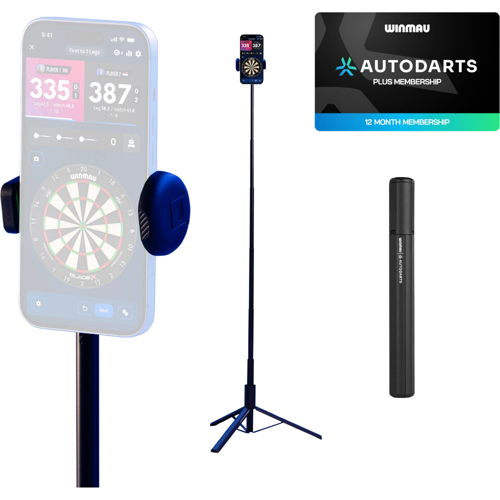 Winmau Autodarts Lens Bundle (Stativ + 12 Monate Mitgliedschaft)