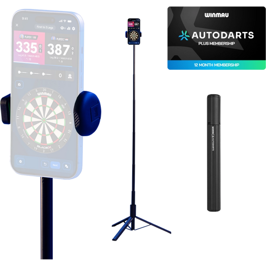 Winmau Autodarts Lens Bundle (Stativ + 12 Monate Mitgliedschaft)