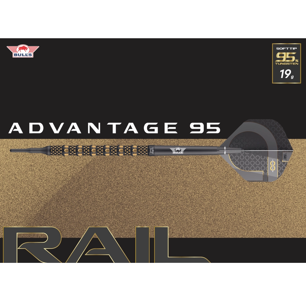 Bull`s NL Advantage Rail Softdart 95%