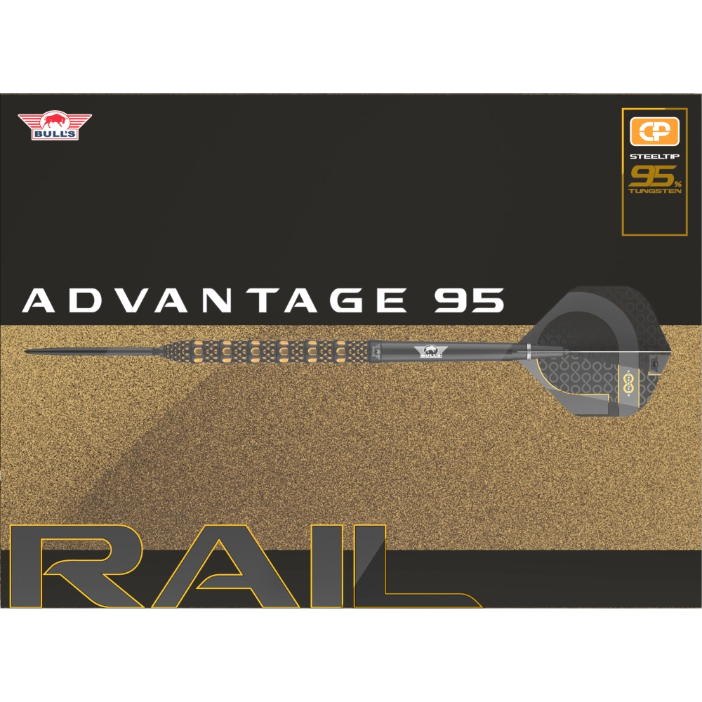 Bull`s NL Advantage Rail CP Steeldart 95%