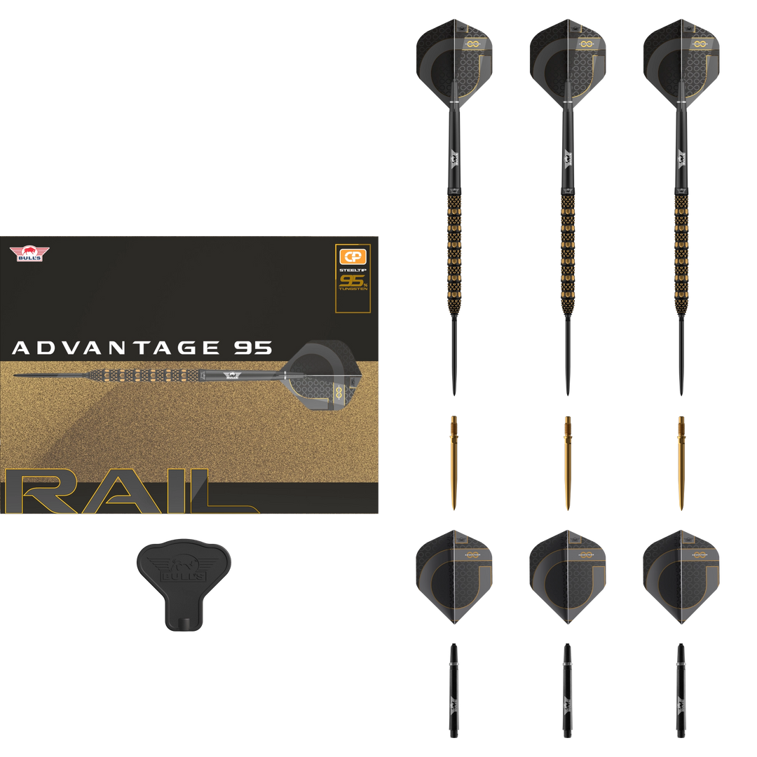 Bull`s NL Advantage Rail CP Steeldart 95%