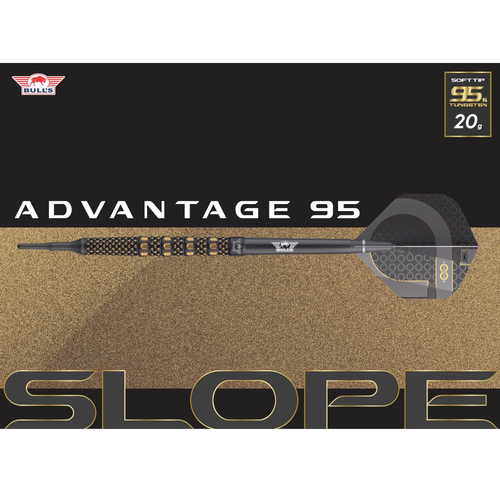 Bull`s NL Advantage Slope Softdart 95%