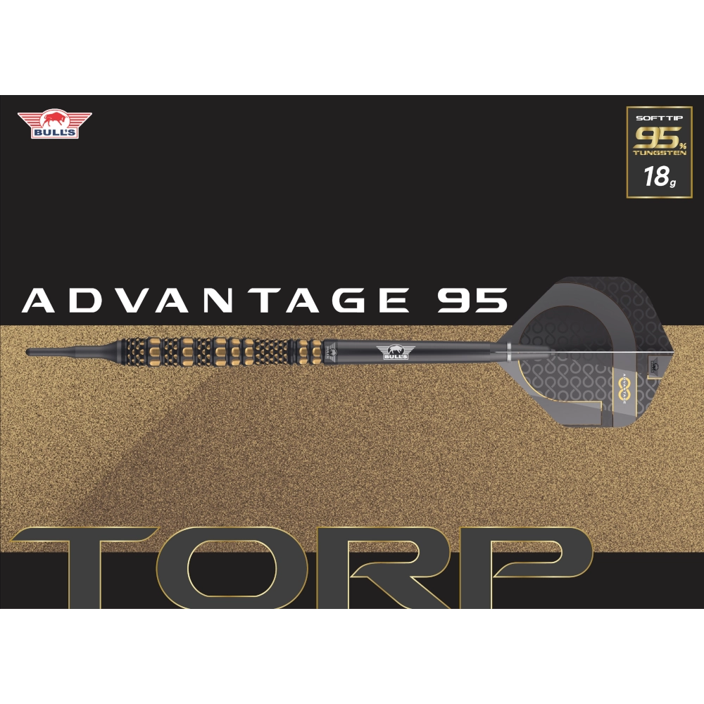 Bull`s NL Advantage Torp Softdart 95%