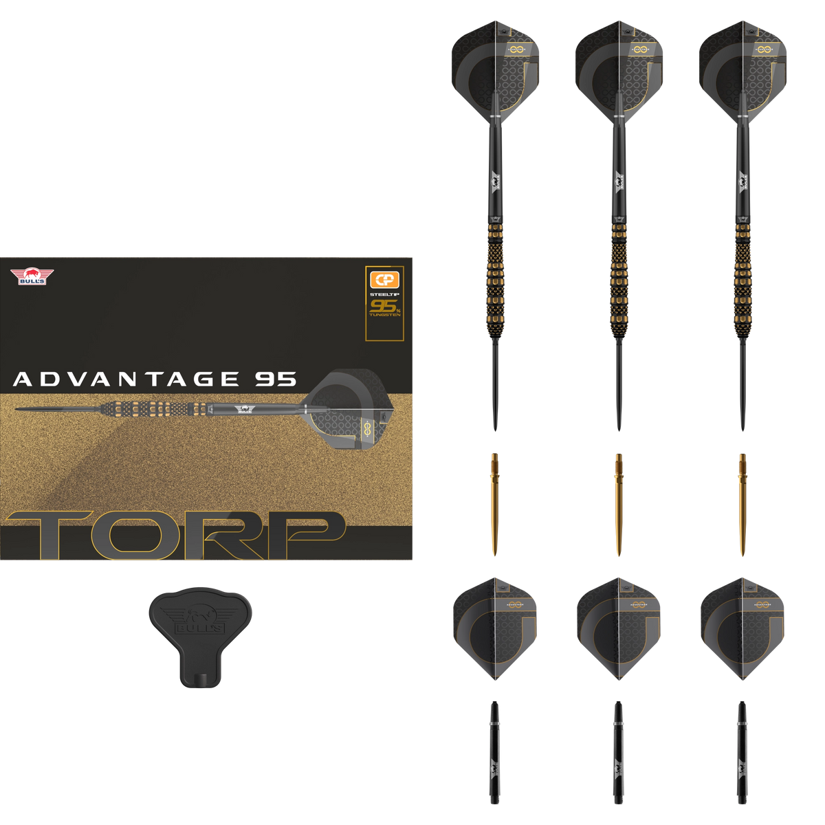 Bull`s NL Advantage Torp CP Steeldart 95%