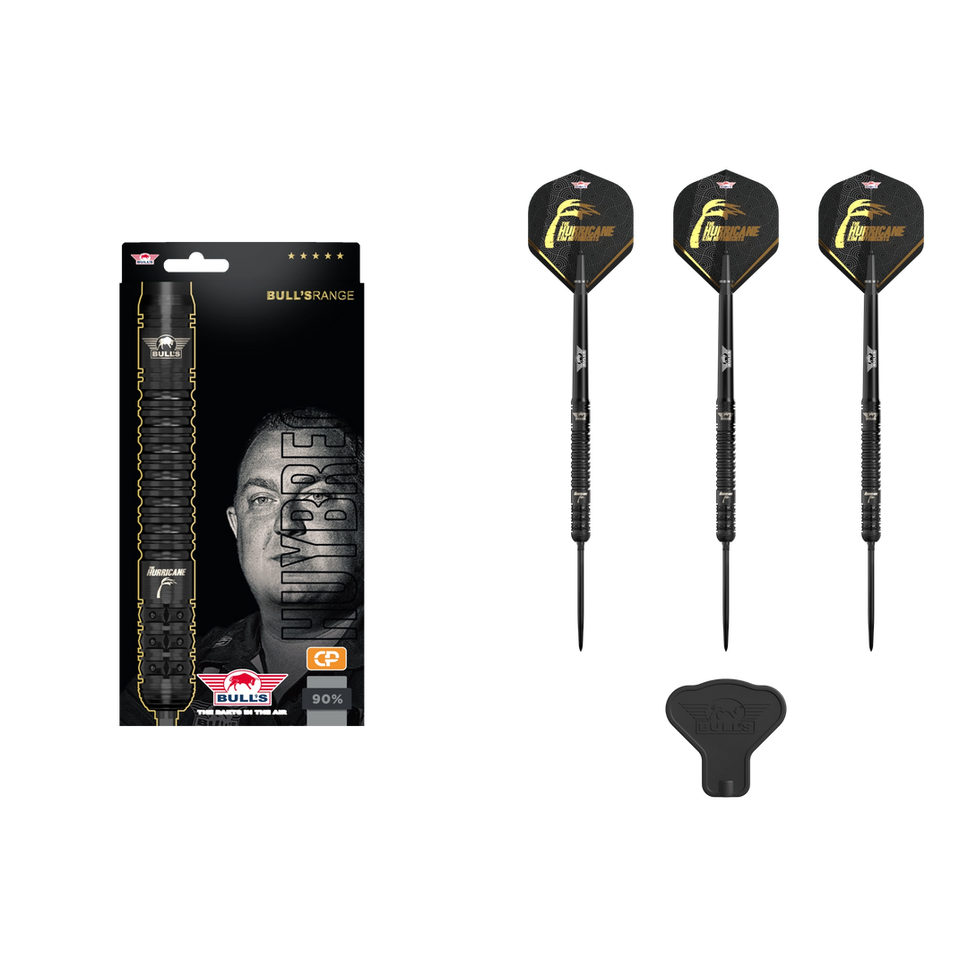 Bull`s NL Kim Huybrechts E2 Black CP Steeldart 90%