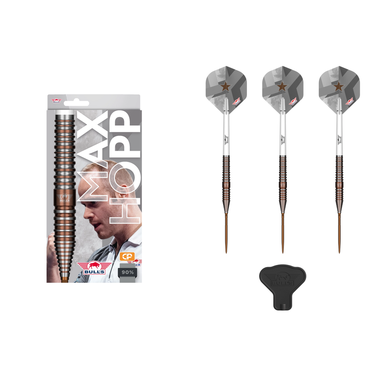 Bull`s NL Max Hopp E5 CP Steeldart 90%