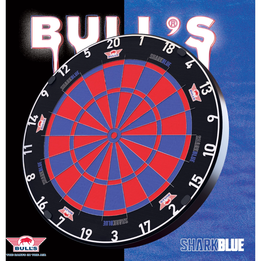 Bull`s NL Shark Pro Blue Dartboard