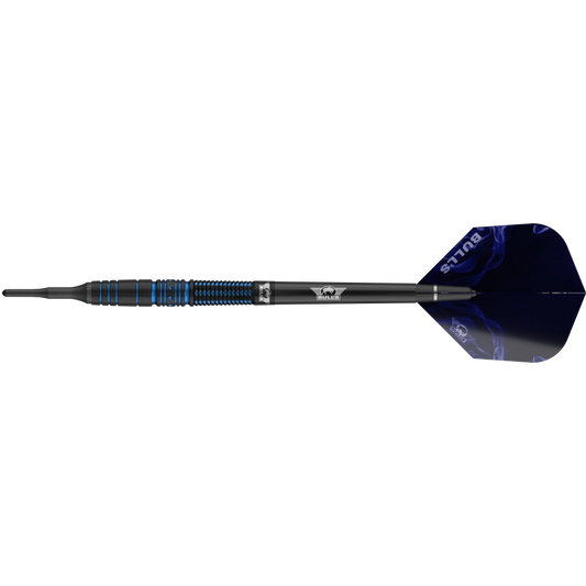 Bull`s NL Smoke Blue Frost Softdart 90%