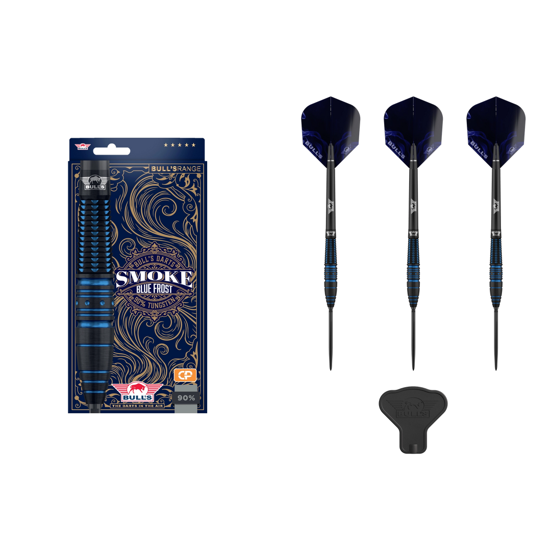 Bull`s NL Smoke Blue Frost CP Steeldart 90%