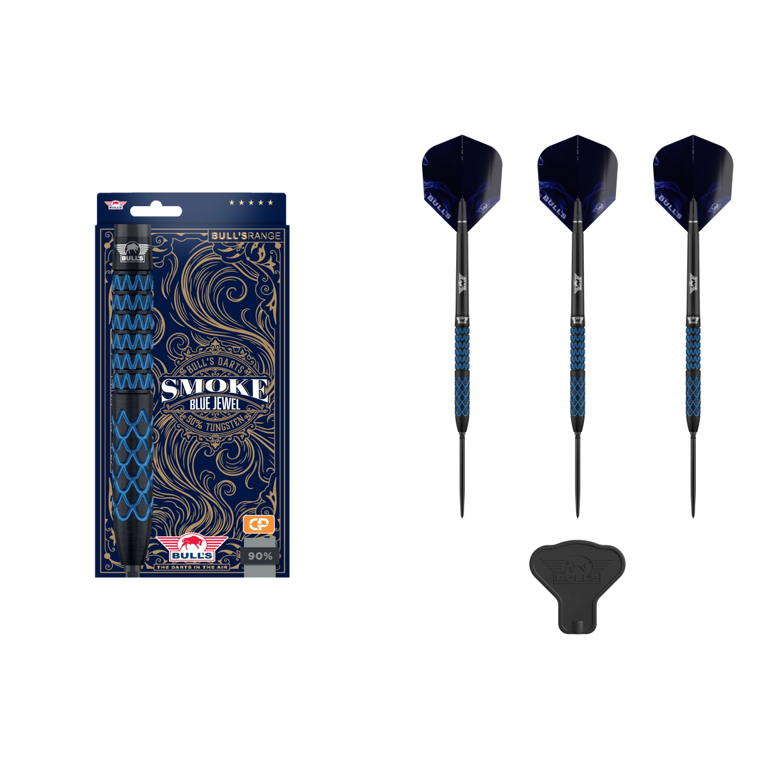 Bull`s NL Smoke Blue Jewel CP Steeldart 90%