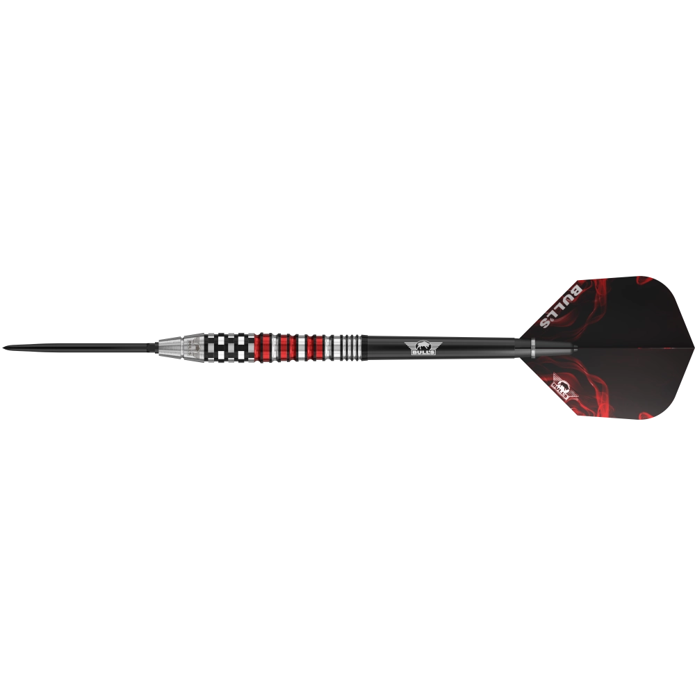 Bull`s NL Smoke Red Flare CP Steeldart 90%
