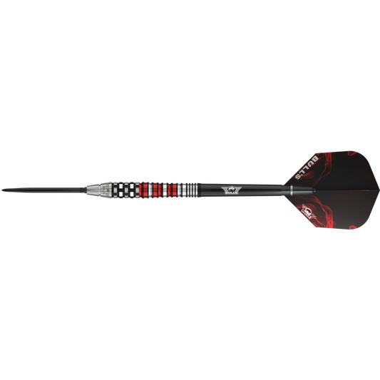 Bull`s NL Smoke Red Flare CP Steeldart 90%