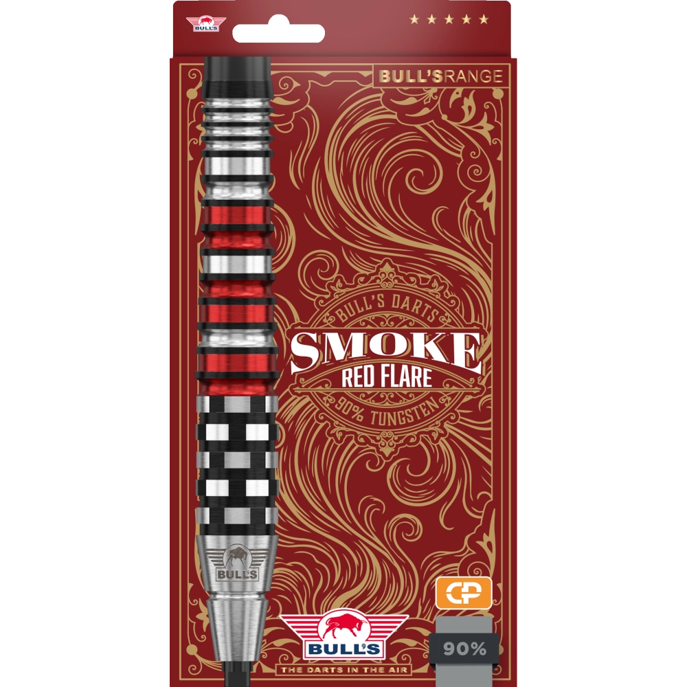 Bull`s NL Smoke Red Flare CP Steeldart 90%