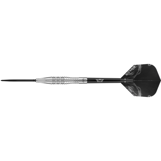 Bull`s NL Smoke Silver Ash CP Steeldart 90%