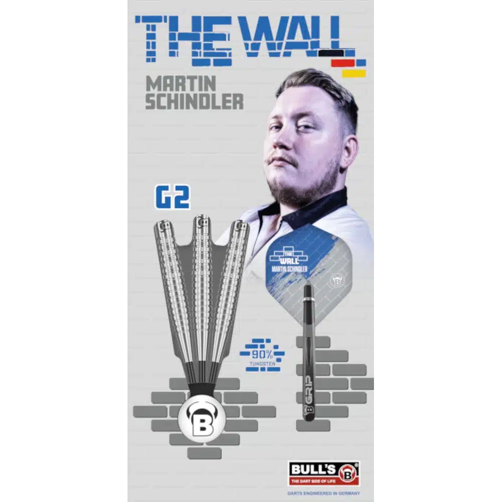 Bull's DE Martin Schindler G2 Steel Darts 90%
