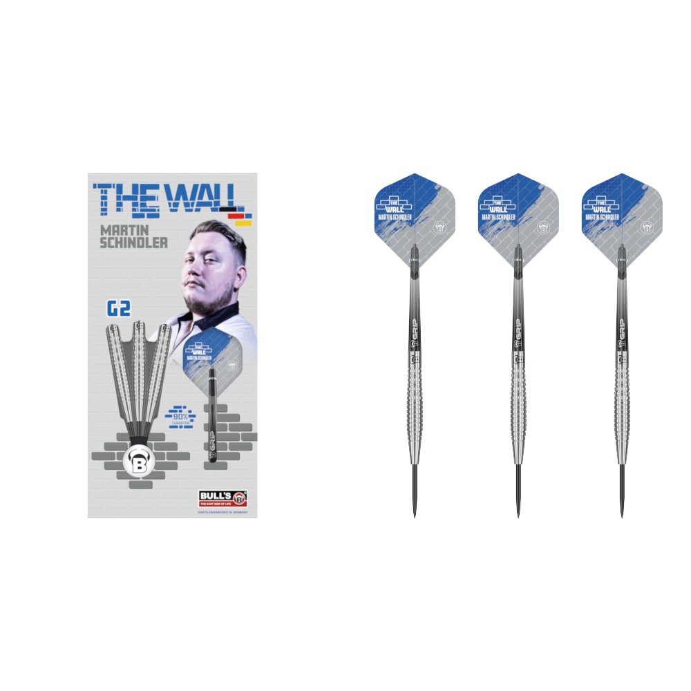 Bull's DE Martin Schindler G2 Steel Darts 90%