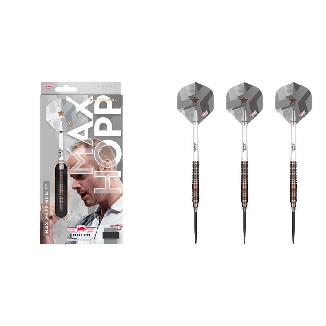 Bull's NL Max Hopp E5 Steel Tip Darts 90%