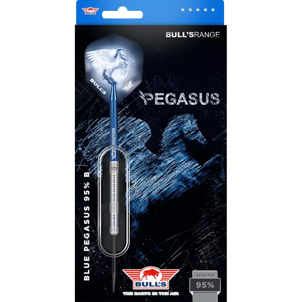 Bull's NL Blue Pegasus B Steel Tip Darts 95%
