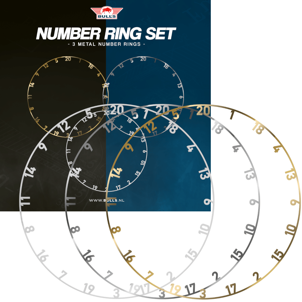Bull's NL Zahlenring Set