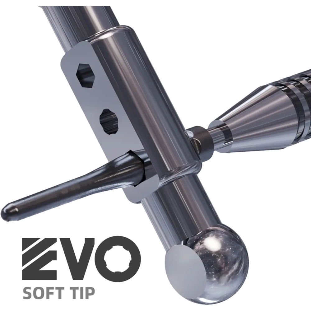 Caliburn EVO Softdartspitzen Schwarz