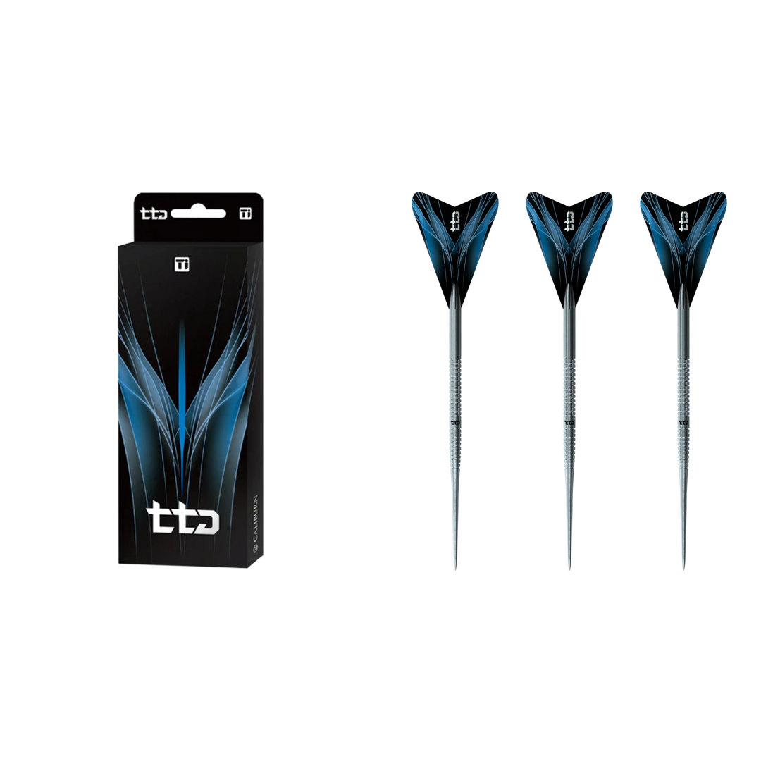 Caliburn TTD Complete Titanium T1 Silver Steel Darts