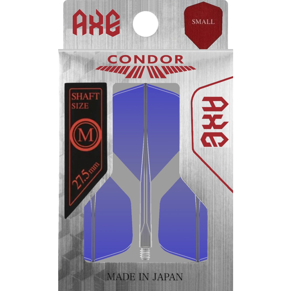 Condor Axe Gradient Small Standard Flight Shaft System Blau
