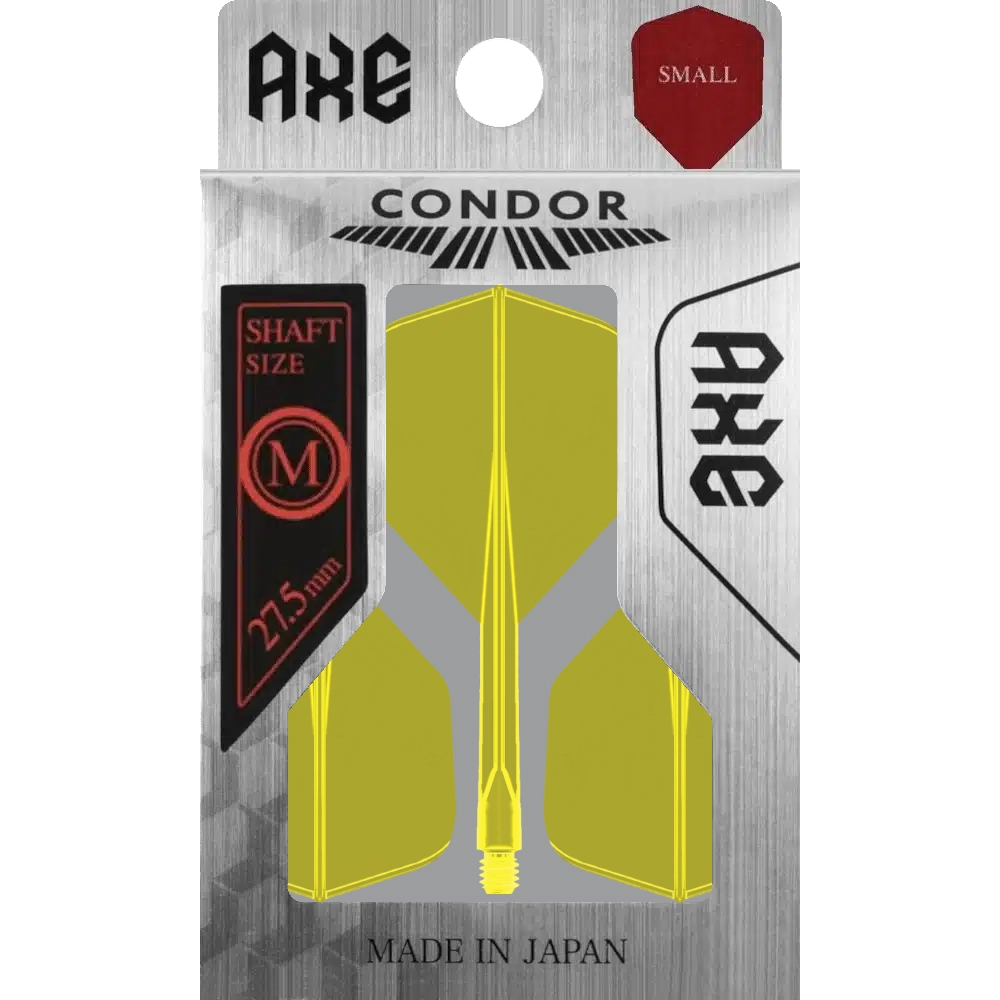 Condor Axe Neon Small Standard Flight Shaft System Gelb