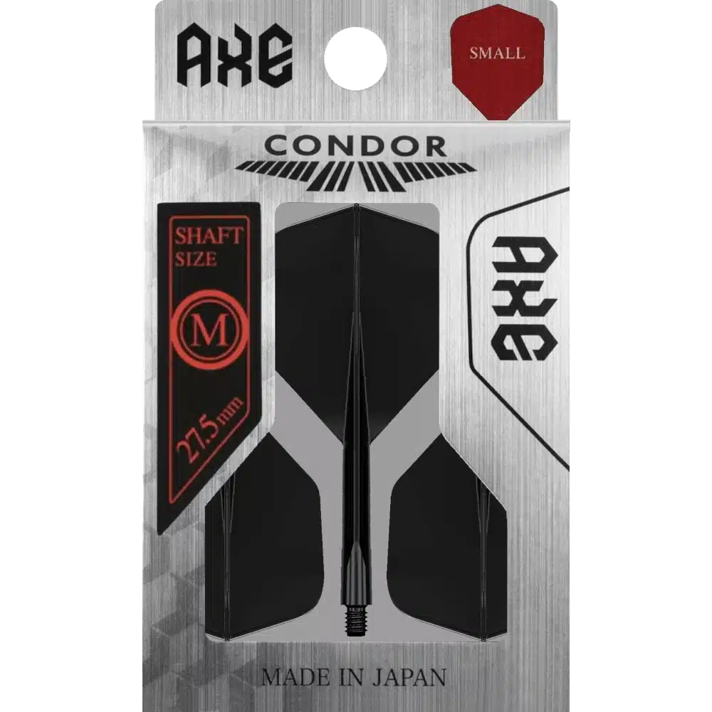 Condor Axe Small Standard Flight Shaft System Schwarz