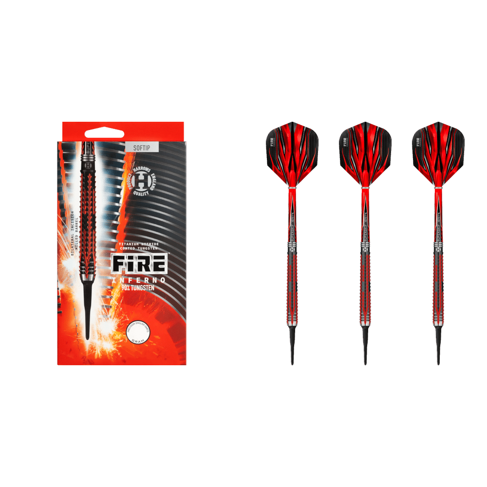 Harrows Fire Inferno Softdart 90%