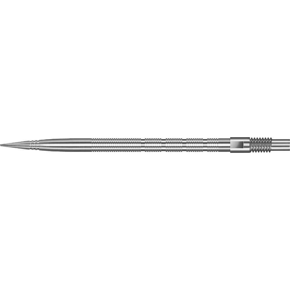 Harrows Micro Grip Quick Point Spitzen – 40mm Silber