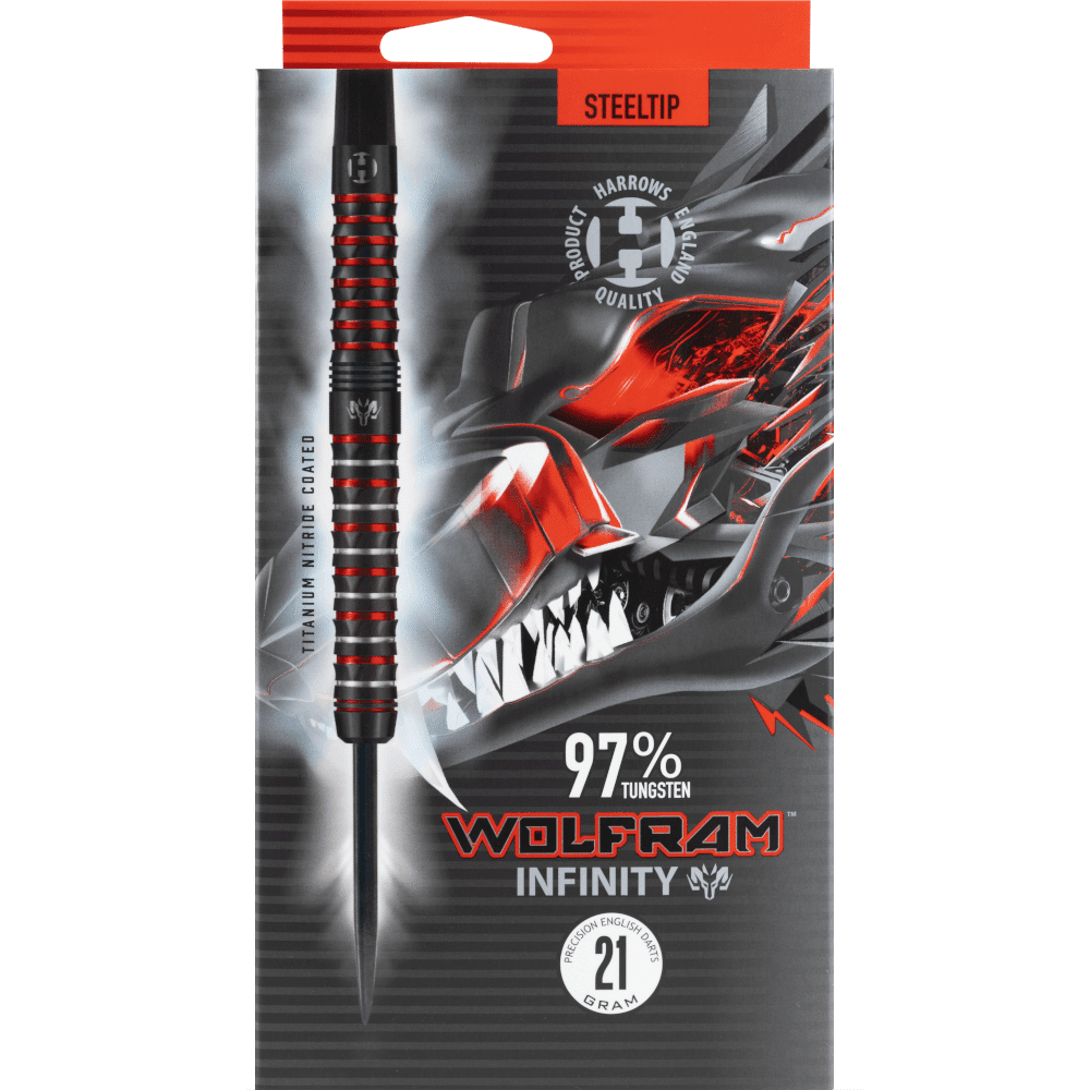 Harrows Wolfram Infinity Steeldart 97%
