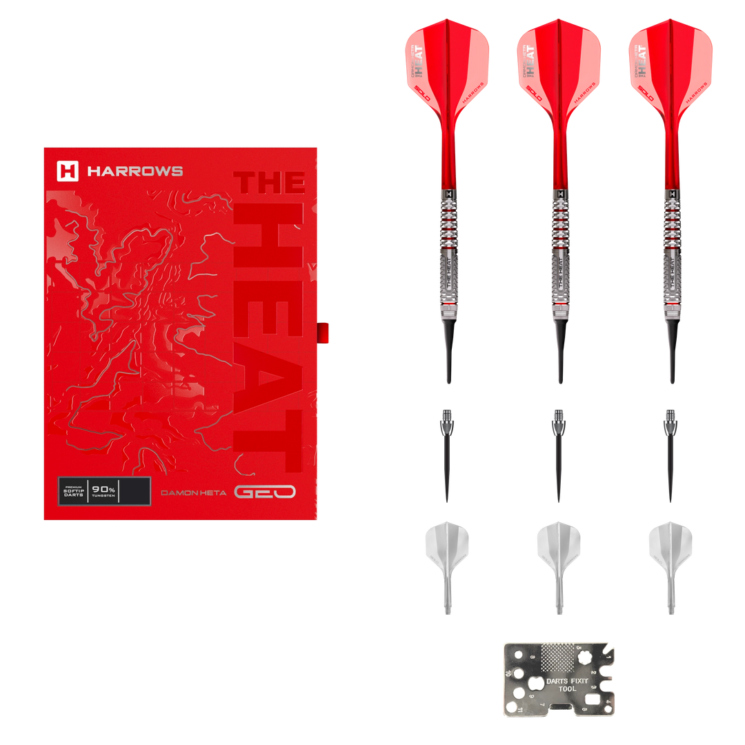 Harrows Damon Heta Geo Softdart 90%
