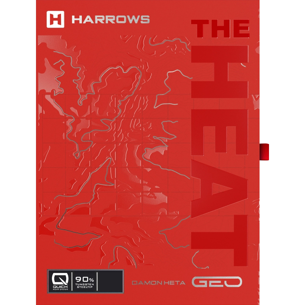 Harrows Damon Heta Geo Quick Point Steeldart 90%