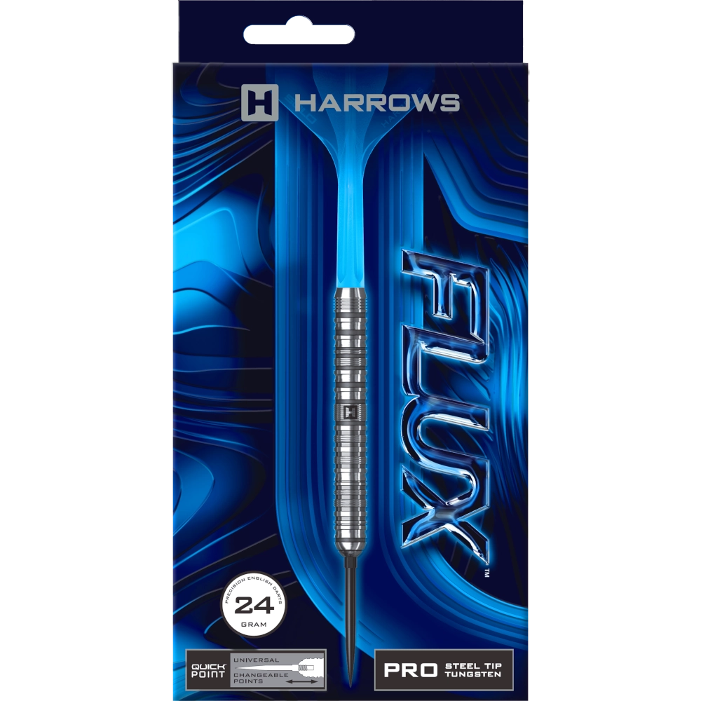Harrows Flux Pro Tungsten Quick Point Darts