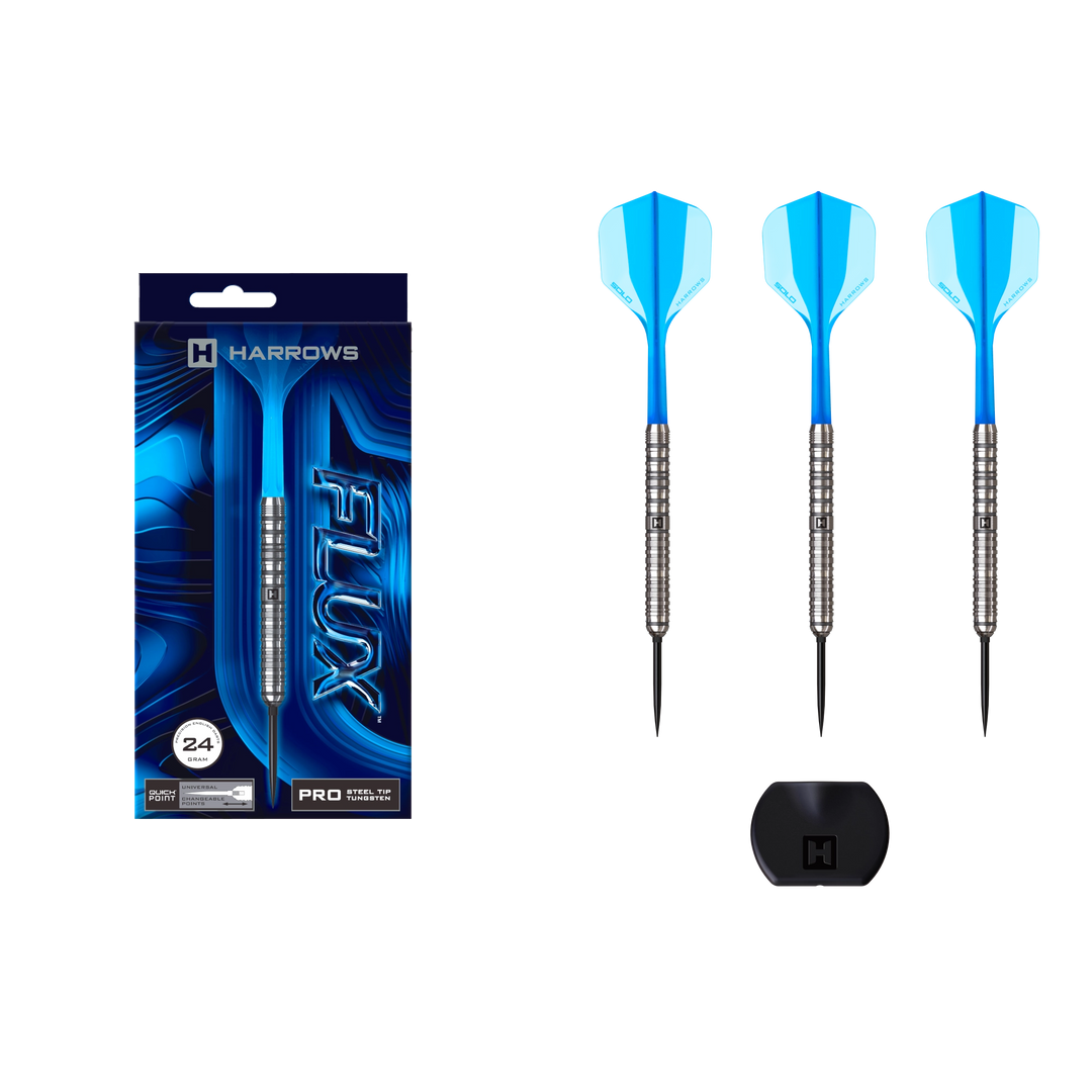 Harrows Flux Pro Tungsten Quick Point Darts