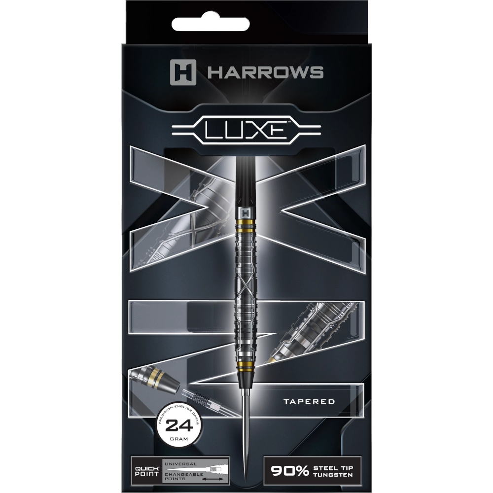 Harrows NX Luxe Quick Point Steeldart 90%