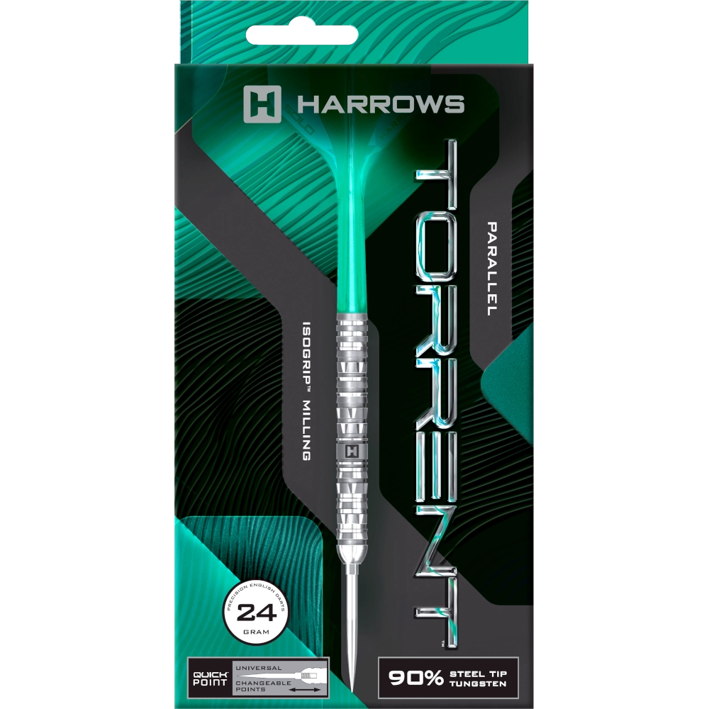 Harrows Torrent Quick Point Steeldart 90%