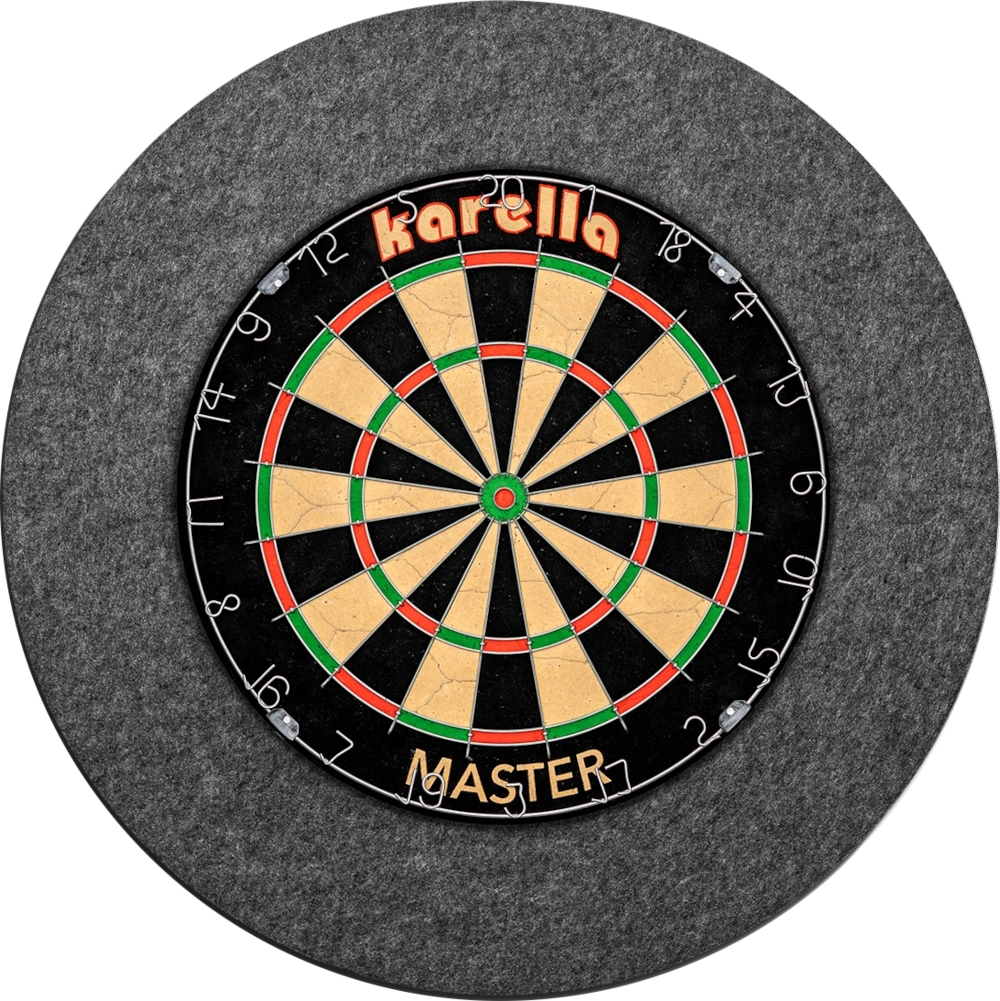 Karella Soundproofing for Steel Dartboards with Integrated Surround