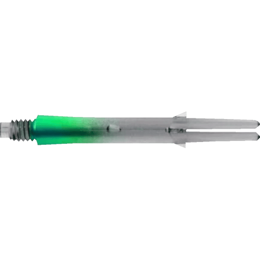 L-Style Locked Straight Two-Tone Shafts Black & Green