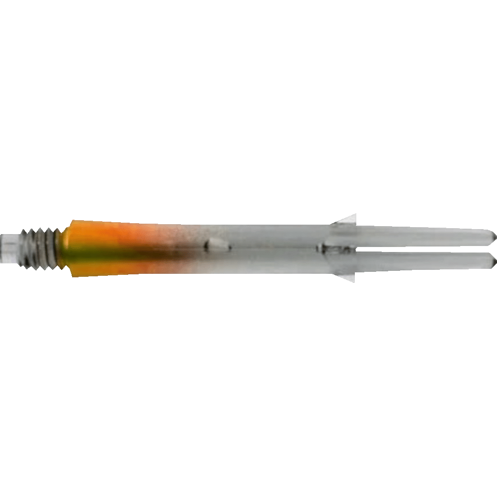 L-Style Locked Straight Two Tone Shafts Black & Orange