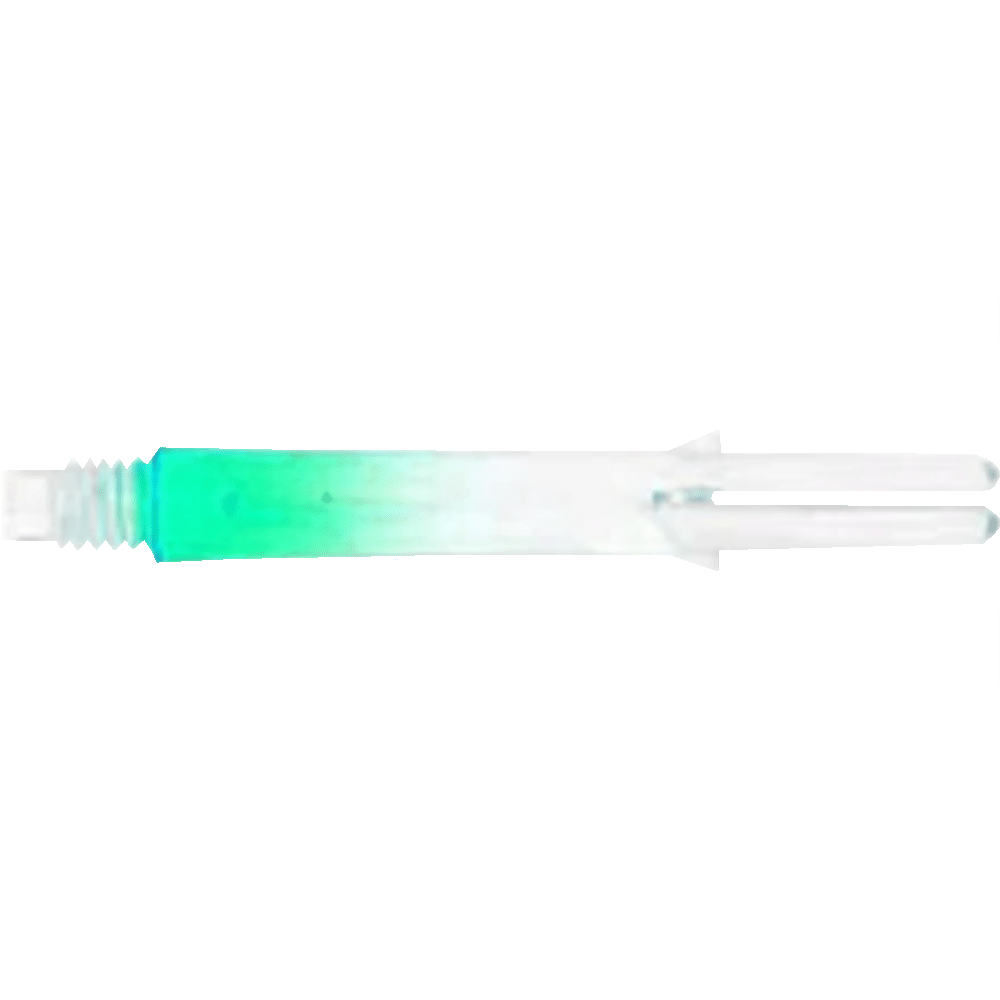 L-Style Locked Straight Two Tone Shafts Transparent Grün – 260