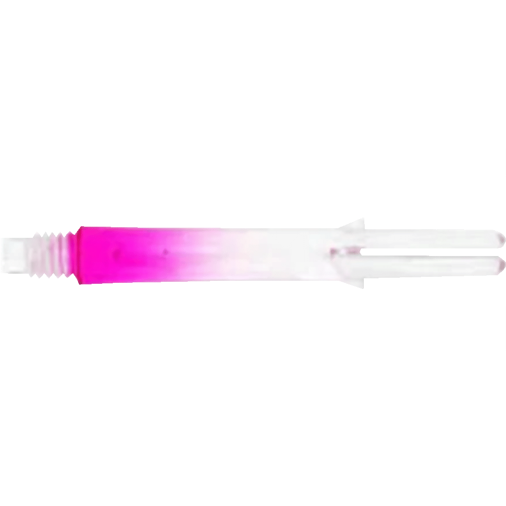 L-Style Locked Straight Two-Tone Shafts Transparent Pink