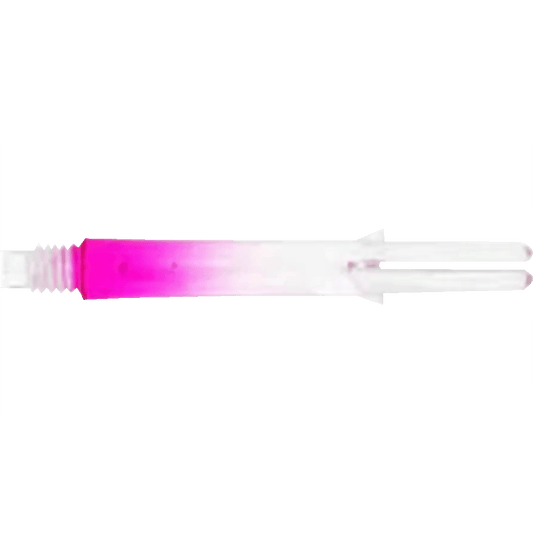 L-Style Locked Straight Two-Tone Shafts Transparent Pink