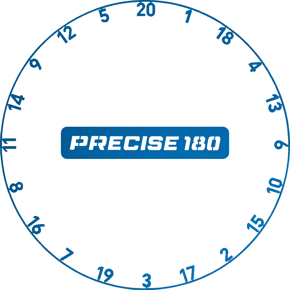 Precise 180 Number Ring