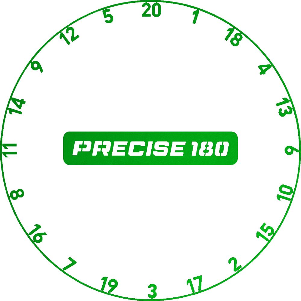 Precise 180 Number Ring