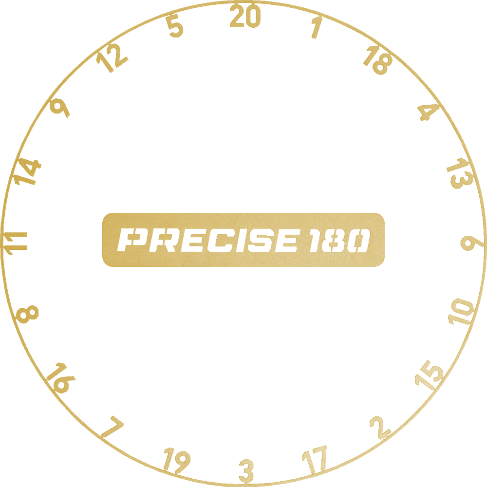 Precise 180 Number Ring