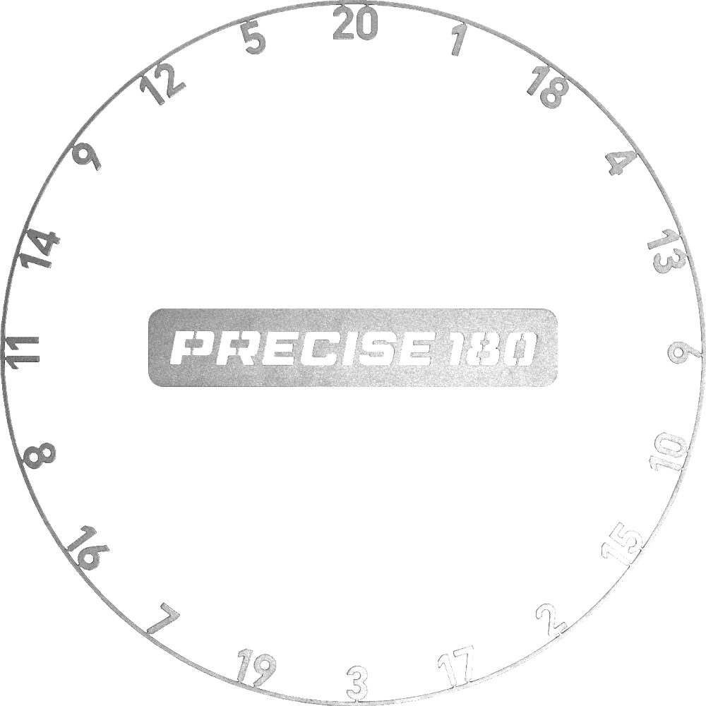 Precise 180 Number Ring